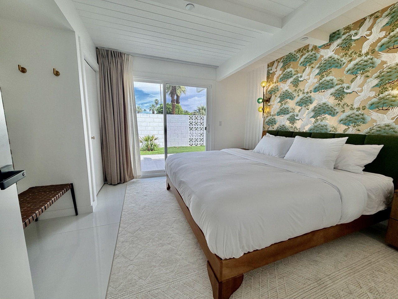 Main house bedroom one detail