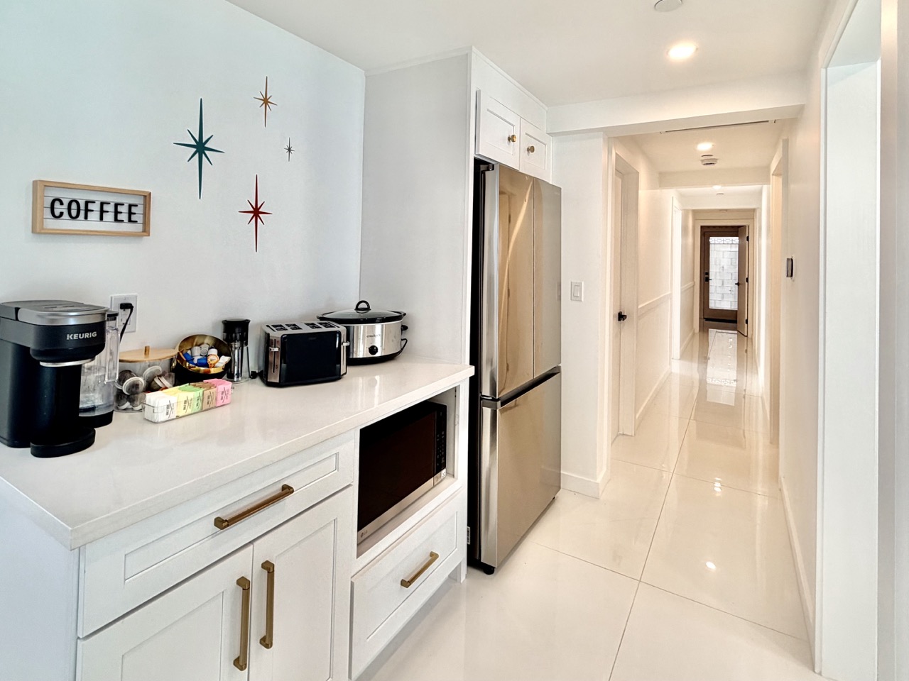 Kitchen coffee bar
