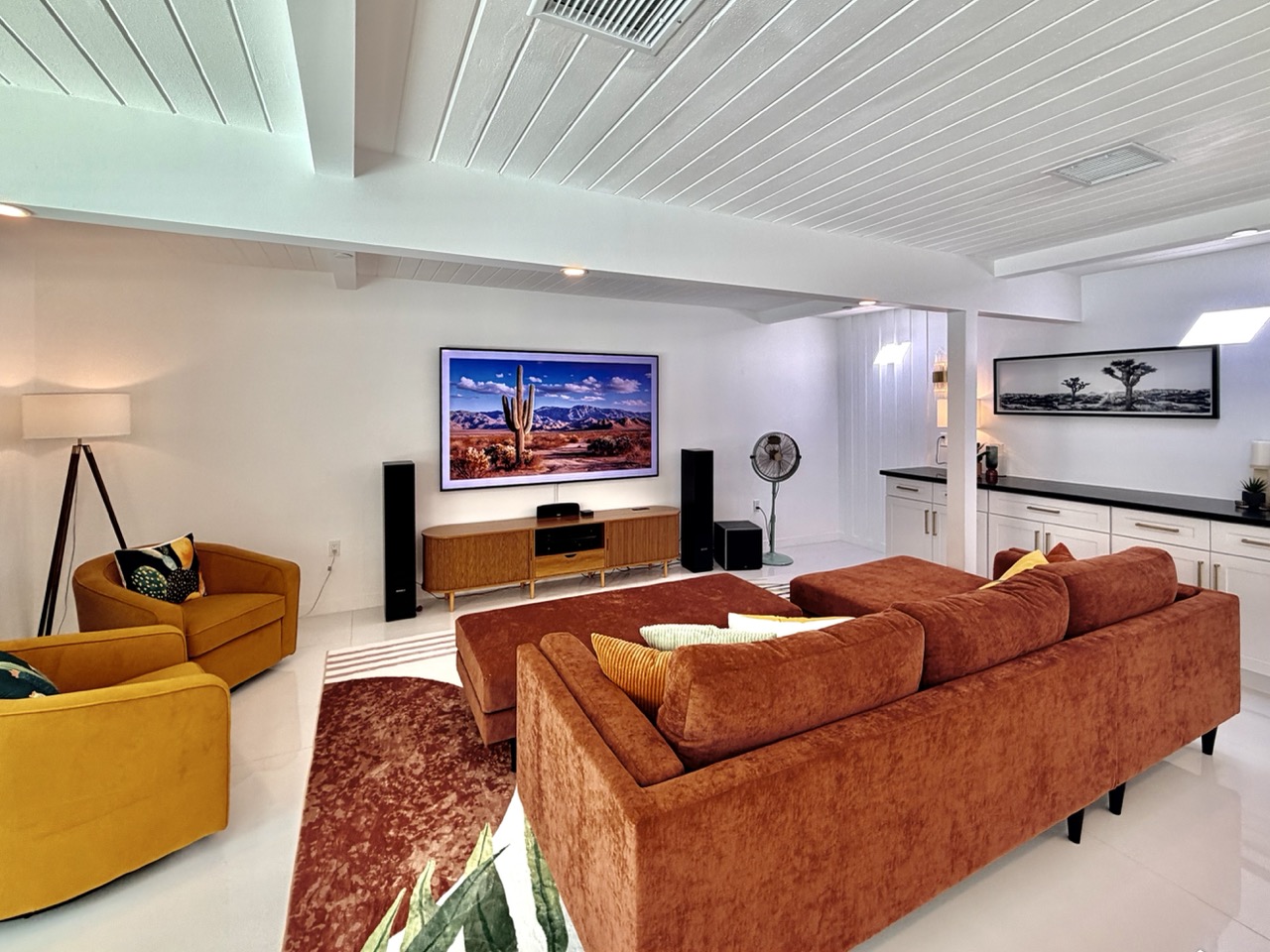 Main house living room view