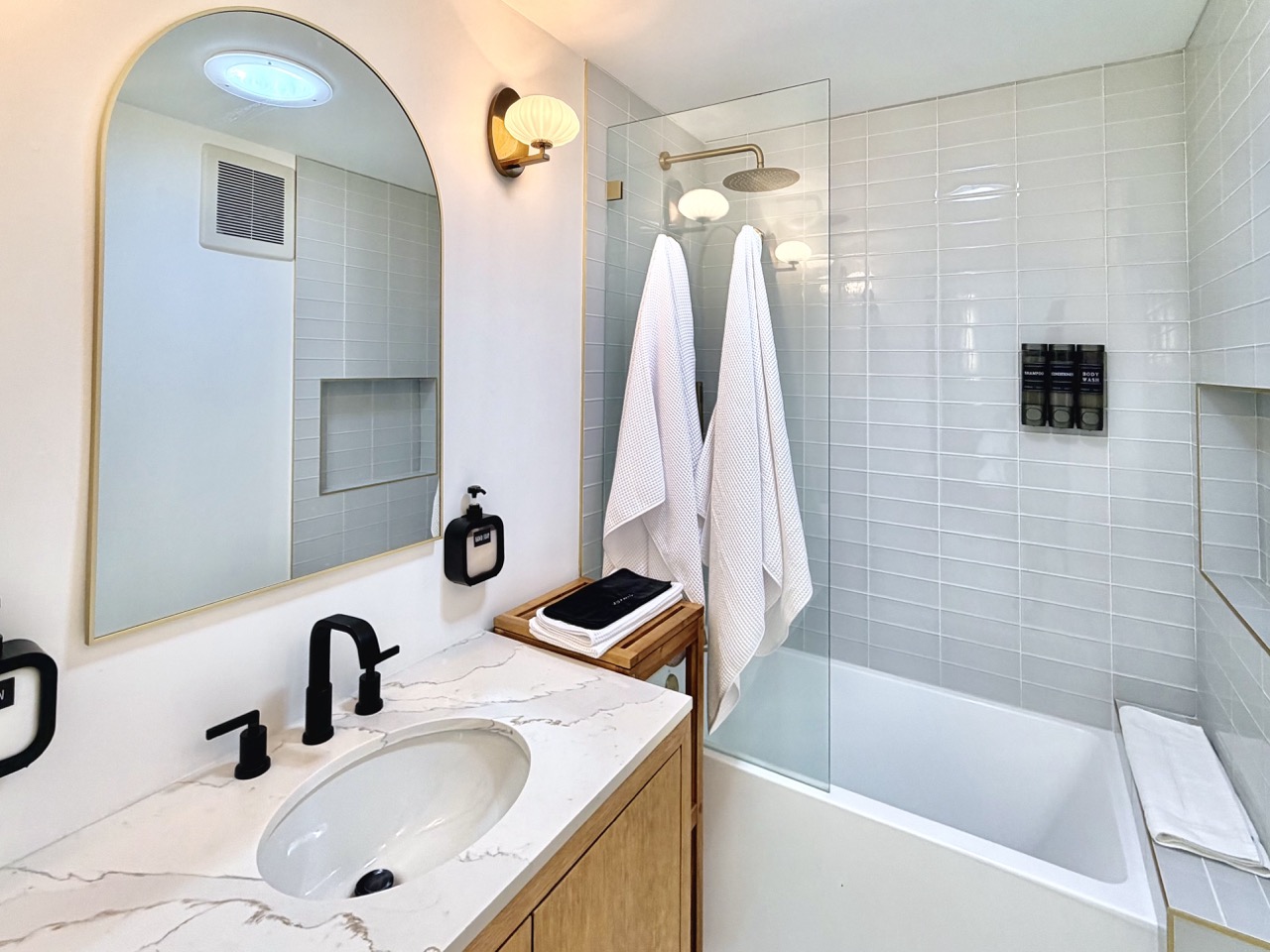 Main house master bathroom